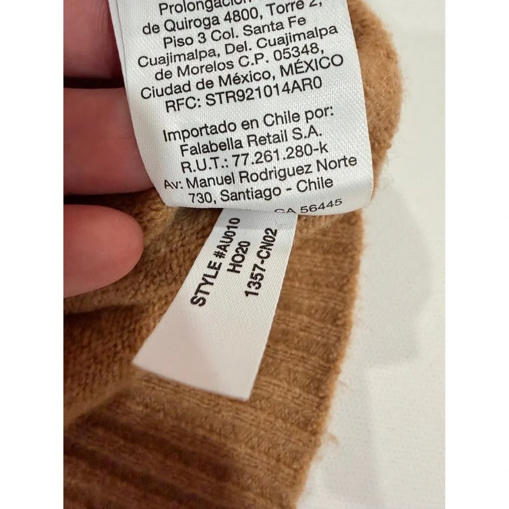 J Crew Sparkle Embellished Cardigan Sweater Camel XS V Neck Button Front‎ Knit